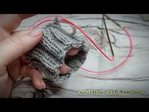 Видео: Крестообразный набор петель (болгарский зачин) по кругу