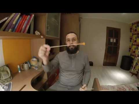 Видео: Скорость духовой трубки COLD STEEL