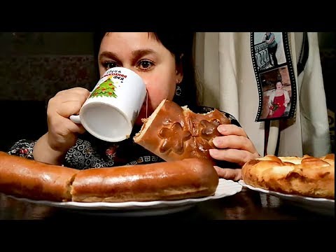 Видео: Мукбанг Чай с пирогами 😎