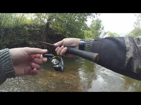 Видео: Малая река/ рыбалка на Хариуса/ калебалки ручная работа