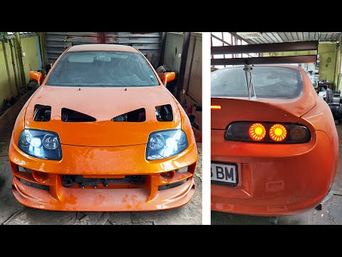 Видео: Изработка на ФАРОВЕ и СТОПОВЕ от нулата - Celica-Supra (Част-72)