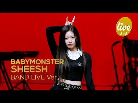 Видео: [4K] BABYMONSTER - “SHEESH” Band LIVE Concert [it's Live] шоу живой музыки