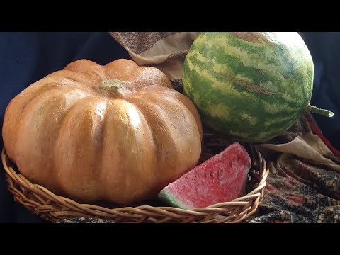 Видео: Тыква папье-маше