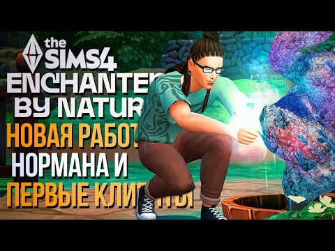 Видео: РАБОТА ЗНАХАРЯ, НО ЧТО-ТО ПОШЛО НЕ ТАК // "ВОЛШЕБСТВО ПРИРОДЫ" // The Sims 4  Enchanted by Nature