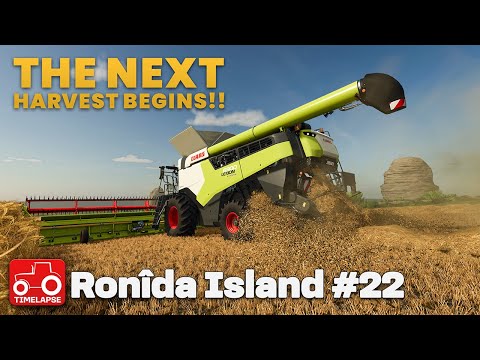 Видео: НАЧИНАЕМ УРОЖАЙ ГОДА!! Остров Ронида FS25 Таймлапс Farming Simulator 25 Эпизод 22