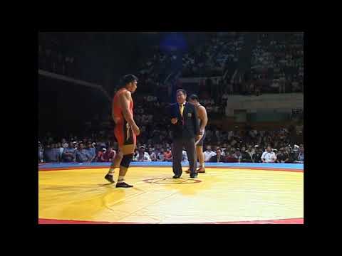 Видео: ГРЕКО-РИМСКАЯ БОРЬБА. Чемпионат Азии-2007. 84 кг Бронза. Ота Мицухиро (JPN)-Жанарбек Кенжеев (KGZ)