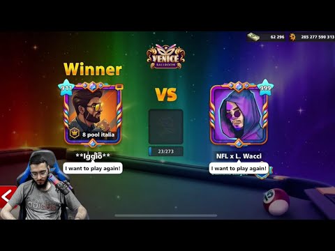 Видео: LIONEL WACCI x NFL 8BP ЭПИЧЕСКАЯ ИГРА В ВЕНЕЦИИ НАСТОЛЬНЫЙ БИЛЬЯРД «ВОСЬМЕРКА»😱😱