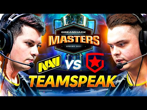 Видео: Тимспик NAVI CS:GO vs Gambit в Финале DreamHack Masters Spring 2021