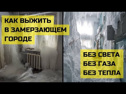 Видео: Как выжить в замерзающем городе. Советы подписчикам. Без тепла, газа и света.