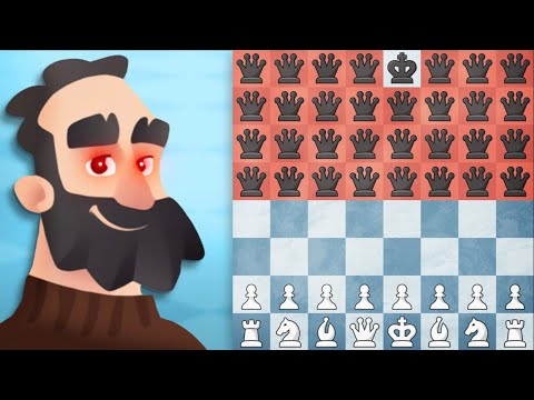 Видео: 30 ферзей. Сможет ли Мартин победить? (GothamChess, русская озвучка)