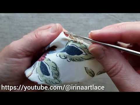 Видео: ОК!!! ✅ПЕЙСЛИ мотив крючком. ТКАНЬ и вязание.