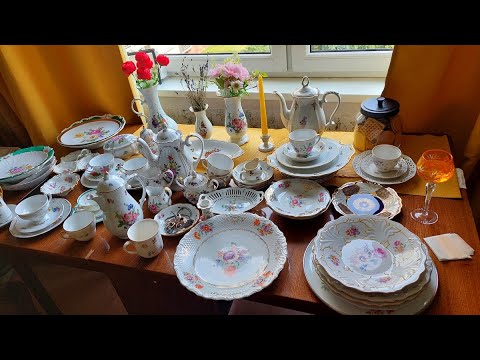 Видео: посудная коллекция моей подруги