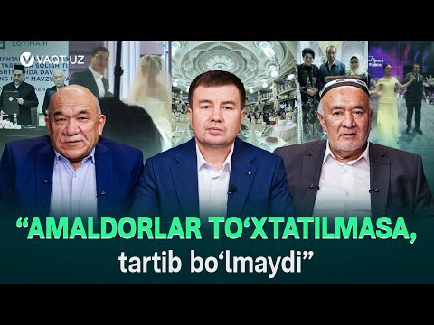 Видео: Hukumat bu safar to‘ylarni iхchamlashtira oladimi?