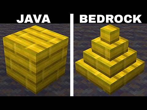Видео: 25 ГЛАВНЫХ ОТЛИЧИЙ МАЙНКРАФТ БЕДРОК ОТ ДЖАВА!