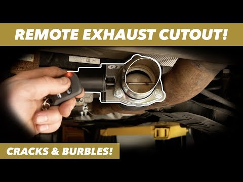 Видео: Выпускная система QTP Electric Exhaust Cutout // Прямой выпуск для моего BMW