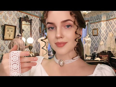 Видео: АСМР Ателье Викторианской Эпохи. Снятие Мерок • ASMR Tailor. Victorian Era. Measuring You