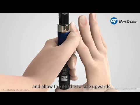 Видео: ГанлиПен (Рапилин) , Шприц-ручка многократного использования для введения инсулина