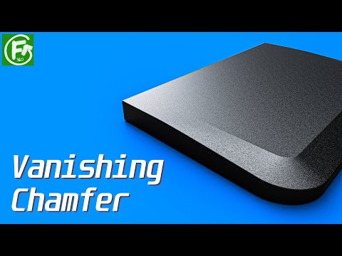 Видео: Autodesk Fusion | Исчезающая фаска