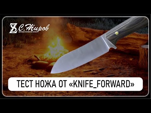 Видео: Тест ножа от "Knife_forward". Много микроскопа. Заточка на Профиль К03 Pro.