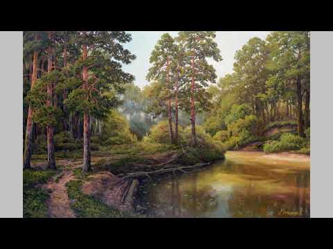 Видео: Художник Мельников Александр , музыка Андрей Обидин -Реквием осени