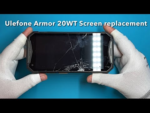 Видео: Замена экрана Ulefone Armor 20WT – насколько это сложно?