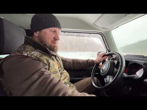 Видео: Перешёл с Bridgestone шины на Dunlop липучка! Правильные зимние колеса на Suzuki Jimny !