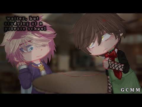 Видео: [ОЗВУЧКА НА РУССКОМ] "Официант, но учиться в частной школе"~ |•| gacha мини-фильм //яой🏳‍🌈//