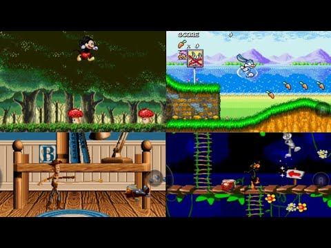 Видео: Ретро-компиляция Sega 2025: Tiny Toon, Toy Story, Bugs Bunny, Micky Mouse (10-минутный геймплей)