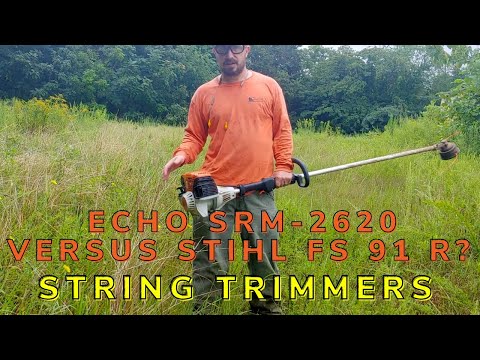 Видео: ECHO SRM-2620 против STIHL FS 91 R | Проверено вручную на производительность и ценность — #UAGCom...