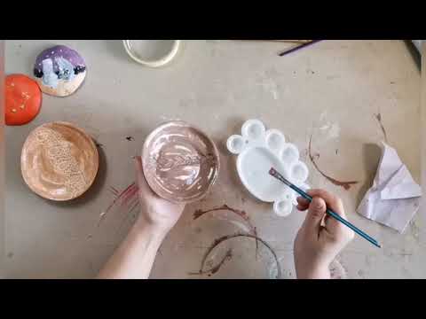 Видео: Направи си сам: чинийки от глина