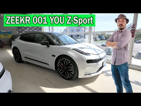 Видео: ZEEKR 001 YOU Z-Sport ОБЗОР НОВОГО АВТО. ЦЕНА?