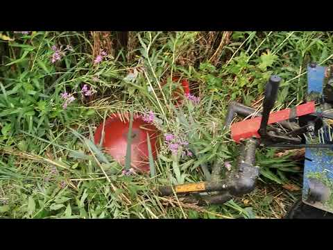 Видео: покос косилкой пахарь.