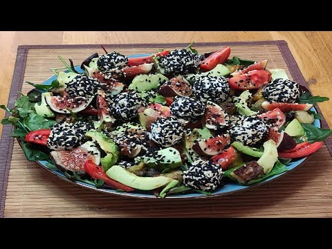 Видео: 🥗 СМАЧНЕЗНИЙ САЛАТ З ХРУМКИМИ БАКЛАЖАНАМИ, ІНЖИРОМ ТА ВЕРШКОВИМ СИРОМ. 🥗 CRISPY EGGPLANT SALAD.