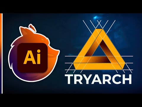 Видео: Как Сделать Логотип? Крутое 3D Лого в Adobe Illustrator!