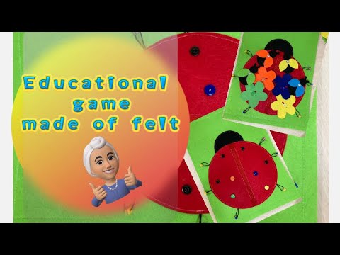 Видео: Фетрден жаз мезгіліне ойын/ Қанның қызы/ Мастер-класс #felt #fieltro