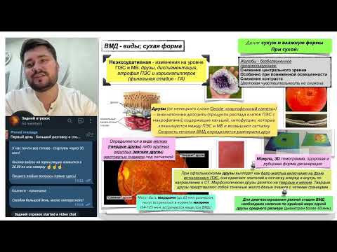 Видео: ВМД - демо превью-видео из нашего курса Фундаментальная офтальмология