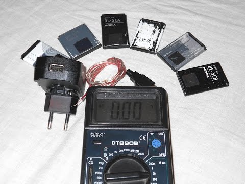 Видео: Как восстановить аккумулятор от мобильного телефона