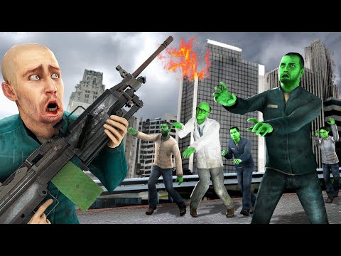 Видео: ЗОМБИ ЗАХВАТИЛИ ГОРОД! СТРАШНЫЙ ЗОМБИ АПОКАЛИПСИС В Garry`s Mod