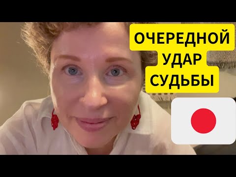 Видео: Мы этого не ожидали. Очередной удар судьбы. #япония