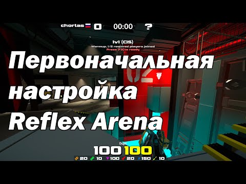 Видео: Первоначальная настройка Reflex Arena