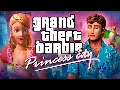 Видео: ЭТО GTA для девочек? Обзор игры Барби и 12 танцующих принцесс