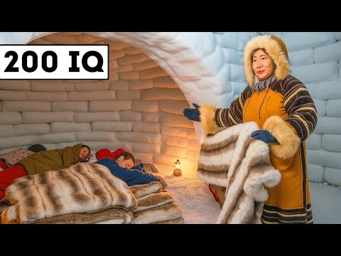 Видео: Как инуиты спят при -64°C без обогрева