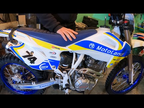 Видео: ОБЗОР КИТАЙСКОГО ЭНДУРО MOTOLAND XT 250 HS.