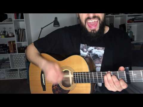 Видео: СЛОВО ЖИЗНИ music - Ты нес меня над водою (гитарный урок)