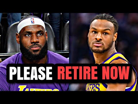 Видео: Бронни Джеймсу нужно уйти на пенсию