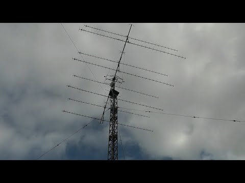 Видео: Подъем Унжи с фреймом для ЕМЕ / Mast lifting with frame for EME