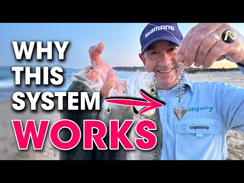 Видео: Мы протестировали эту фирменную систему BERLEY для рыбалки с пляжа! 🐟