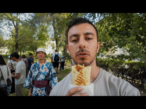 Видео: Лучшая шаурма в Бишкеке? Японский фест + чайная церемония