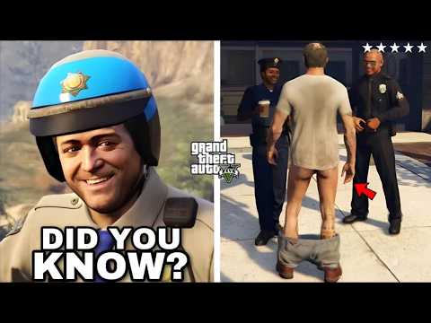 Видео: 50 ПОЛИЦЕЙСКИХ ИНТЕРЕСНОСТЕЙ В GTA 5, КОТОРЫЕ ПОЧТИ НИКТО НЕ ЗАМЕТИЛ