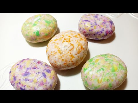 Видео: Making Gentle Recycled Soap | Делаю нежные залипушки